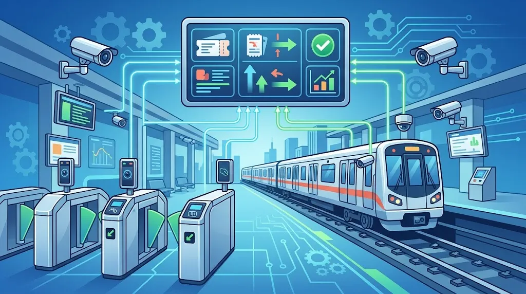 轨道交通智能监控与AFC系统方案