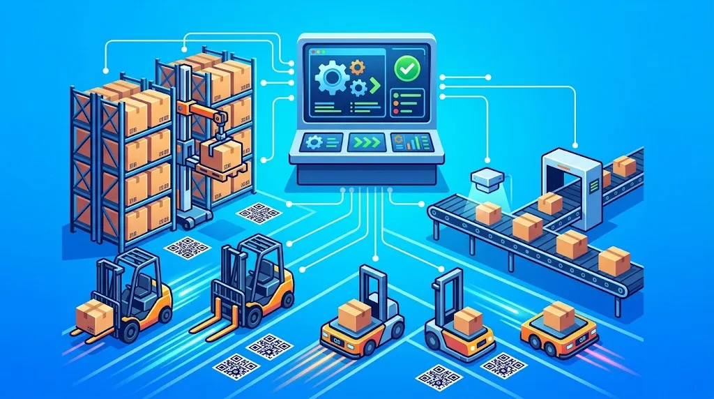 智慧仓储与AGV物流管理方案